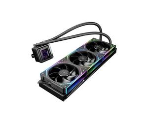 Refroidisseur CPU liquide AIO THERMALRIGHT Frozen Warframe SE 360 ARGB V2 Noir 360 mm avec écran LCD 2 pouces 320x320
