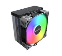 Refroidisseur CPU - Montech - NX400 ARGB - 4 caloducs - Ventilateur 120 mm - Éclairage ARGB
