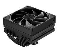 Refroidisseur CPU Ventirad Low-Profile 85mm Hauteur Ventirad PC 6 Caloducs Ventirad CPU MINI ITX AM4 Profile noir