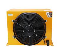 Refroidisseur d'air AH1470T-CA 200 l/min, feuille de radiateur, ventilateur d'huile hydraulique haute température for machine-outil CNC vents forts(DC12V)