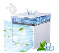 Refroidisseur D'Air Climatiseur - Compact Et Portable Climatiseur Pas Cher - CréEz Votre Zone De Refroidissement Personnelle Climatiseurs Portables, Bureau à Domicile Travail En Plein Air