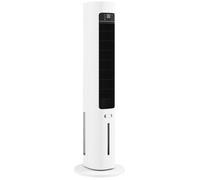 Refroidisseur d'air colonne - HOMCOM - refroidisseur humidificateur ventilateur - 3 vitesses 3 modes - 29x29x97,5cm - ABS - blanc