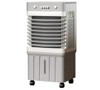 Refroidisseur d'air évaporatif avec télécommande, 12H minuterie, 120 oscillation, 3 vitesses, refroidisseur de marécage silencieux pour le garage de patio à domicile, ventilateur de refroidissement po