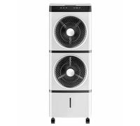 Refroidisseur d'air évaporatif Portable, climatiseurs Mobiles, Ventilateur de Refroidissement avec télécommande, minuterie de 12 Heures, réservoir d'eau de 14 litres, 3 Vitesses