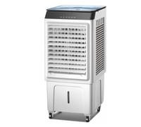 Refroidisseur d'air évaporatif portable et refroidisseur de marais avec réservoir d'eau de 45 L, télécommande, minuterie 8H, 3 vitesses, humidificateur et ventilateur silencieux pour une utilisation