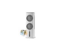 MACOM Enjoy & Relax 988 Power Double Wind Puissant Refroidisseur d'air évaporatif avec Double Ventilateur, Blanc, Débit d'air: 28,6 m3/Minute