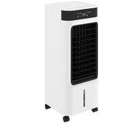 Refroidisseur d'air - HOMCOM - 3 en 1 refroidisseur humidificateur ventilateur - 3 vitesses 3 modes - PP - 29,2x27,5x67,5cm - blanc