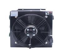 Refroidisseur d'air hydraulique 07-120L Radiateur d'huile Système hydraulique refroidi par air Échangeur de chaleur à plaques Réduction rapide température(DC24V)