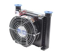 Refroidisseur d'air hydraulique 1/2" AF1025T-CA, refroidissement par huile, radiateur refroidi par air, ventilateur d'échange de chaleur, grande surface de dissipation thermique (AC220)