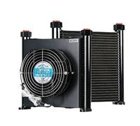 Refroidisseur D'air Hydraulique À Débit AJ1025T-CA 25L/MIN, Mini Échangeur De Chaleur De Refroidissement D'huile En Alliage D'aluminium Fonctionnement stable