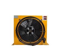 Refroidisseur d'air hydraulique AH1012T, radiateur refroidi par air DC 12 V/24 V avec débit de 100 l/min, échangeur de chaleur à plaques vents forts(DC 12V)