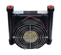 Refroidisseur d'air hydraulique AJ0510T-CA 10L/Min refroidisseur hydraulique refroidi par Air radiateur d'huile échangeur de chaleur for système CNC(AJ0510T-CA,AC110V)