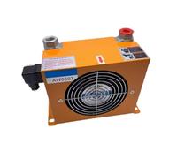 Refroidisseur d'air hydraulique AW0607 Échangeur de chaleur à plaques 12 V 24 V Capacité de refroidissement Radiateur 1,1 kW Débit 30 l/min vents forts(DC24)