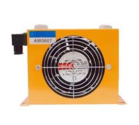 Refroidisseur d'air hydraulique en alliage d'aluminium, 20l/min, radiateur de refroidissement d'air AW0607T, 12V 24V 220V 380V Fonctionnement stable