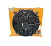 Refroidisseur d'air hydraulique industriel AH1012T-CA, radiateur d'huile refroidi à l'air, ventilateur d'échangeur de chaleur 100L/min Fonctionnement stable