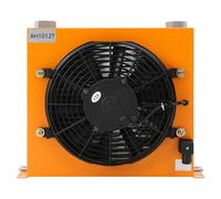 Refroidisseur d'air hydraulique, refroidisseur d'huile hydraulique, 6000 kcal/h, débit 100 l/min, refroidisseur d'huile refroidi par air, refroidissement à air pour machines agricoles, machines de