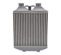 Refroidisseur d'air intercooler 78 × 40 × 7 cm en aluminium, refroidisseur moyen haute performance 60 psi, refroidisseur d'air universel turbo, design à double tube, faible perte de pression < 0,5 psi