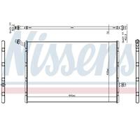 Radiateur basse température, intercooler NISSENS 606292