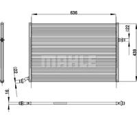 MAHLE CIR 26 000P Radiateur basse température, intercooler