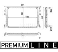 MAHLE CIR 34 000P Radiateur basse température, intercooler