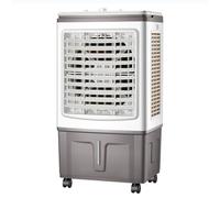 Refroidisseur d'air par évaporation Portable avec 3 Vitesses, minuterie de 12 Heures Oscillation à 90° - Refroidisseur de Marais économe en énergie pour Les fêtes en Plein air Les patios