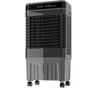 Refroidisseur d'air par évaporation portable avec blocs de glace, 3 vitesses, ventilateur de refroidissement silencieux pour garage et usage commercial, refroidisseur de marais mobile avec