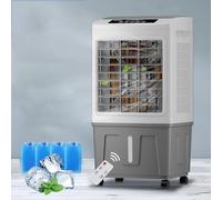 Refroidisseur d'air par évaporation Portable avec Grand réservoir d'eau pour Le Refroidissement de la piè, Fonctionnement économe en énergie Silencieux pour la Maison Le Bureau