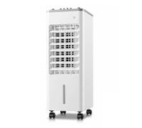 Refroidisseur d'air par évaporation pour la Maison, 9 L Portable avec 3 Vitesses, Oscillation à 90°, 4 Cristaux de Glace, Ventilateur de Refroidissement Mobile Silencieux pour Chambre à Coucher,