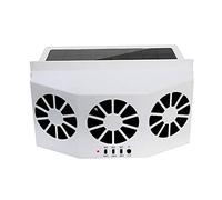 Refroidisseur d'air par évaporation pour Voiture, Ventilateur d'échappement Solaire alimenté par Batterie, climatiseur de fenêtre Avant/arrière Automatique, radiateur de Ventilateur de