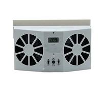 Refroidisseur d'air par évaporation pour Voiture, Ventilateur d'échappement Solaire alimenté par Batterie, climatiseur de fenêtre Avant/arrière Automatique, radiateur de Ventilateur de