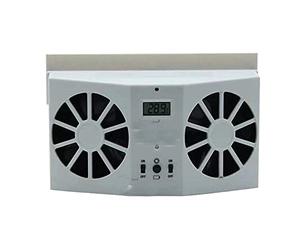 Refroidisseur d'air par évaporation pour Voiture, Ventilateur d'échappement Solaire alimenté par Batterie, climatiseur de fenêtre Avant/arrière Automatique, radiateur de Ventilateur de