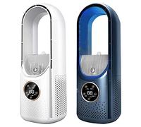 Refroidisseur d'air par évaporation - Ventilateur de climatiseur portable 3 en 1, ventilateur de refroidissement pour espace de refroidissement, hydratation de la peau, soulever l'humeur, dormir ou