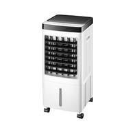 Refroidisseur d'air portable avec télécommande, réservoir d'eau de 10 L, 3 vitesses de ventilation, minuterie de 7 heures, 2 blocs de glace et refroidisseur par évaporation à oscillation de 60 ° for l