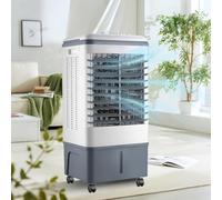 Refroidisseur d'air Portable de Chevet sans Tuyau 20 L, Refroidisseur d'air par évaporation avec télécommande minuterie de 7,5 h pour Chambre à Coucher