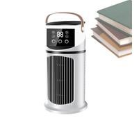 Refroidisseur D'air Portable, min-i Climatiseur Mobile, min-i Rafraichisseur D'air Glacon, Climatiseur Humidificateur Mobile, Mode Nuit, 9 Vitesses, LED, Petit Clim Mobile Pour Chambre Et Bureau