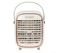 Refroidisseur d'air portable pour bureau avec ventilateur rechargeable par USB, mini climatiseur de 2000 mAh, 3 réglages de vitesse, fonctionnement silencieux, Cook léger (blanc)