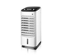 Refroidisseur D'Air Portable Pour La Maison Et Le Bureau, Ventilateur Tour De Refroidissement Évaporatif Compact, Climatiseur Mobile Portable, Silencieux, Rafraîchisseur D'Air À 3 Flux D'Air, Idéal P