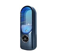 Refroidisseur d'air Portable ventilateur électrique sans feuilles 6 vitesses minuterie silencieuse climatiseur de refroidissement humidificateur climatisation Confort Refroidissement Silencieux(Blue)