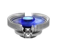 Refroidisseur d'air pour processeur à profil bas, avec ailettes en aluminium 120mm x 120mm, ventilateur silencieux pour AMD AM4 AM3 + AM3 AM2 + AM2 FM2 FM1 LGA 2011 1366 115X