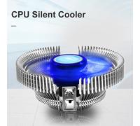 Refroidisseur d'air pour processeur, avec ventilateur silencieux, ailettes en aluminium, POLAR ICEFLOW Low Profile, pour AMD AM4 AM3 + AM3 AM2 + AM2 FM2 FM1 LGA 2011 1366 115X