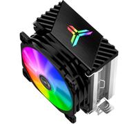 Refroidisseur D'air pour Processeur Jonsbo Cr1200, Double Chaleur | Ventilateur Rgb 9cm, Noir, Plastique et Métal, pour CPU et Ordinateur, Lga 775 1150 1151 1155 1156 Am4 Fm2 Fm2