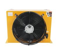 Refroidisseur d'air/radiateur hydraulique à plaques AH1490T-CA 250 l/min Échangeur de chaleur à plaques Réduction rapide température(DC24)