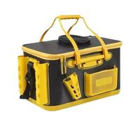 Refroidisseur d'appâts portable - Seau de vairon, récipient de transport multifonction pour la pêche à la traîne, voyage, mer, plage, camping, bateau, voiture, amis, famille, plein air, équipement de