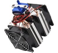 refroidisseur d'aquarium 120W à semi-conducteurs - Réfrigérateur 12V pour aquarium de 30L, 4 tubes en cuivre pour la dissipation de la chaleur