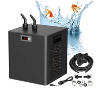 Refroidisseur d'aquarium avec compresseur silencieux pour systèmes hydroponiques, axolotl, méduses et réservoirs de récifs coralliens
