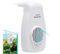 Refroidisseur d'aquarium, refroidissement par ventilateur d'aquarium - Ventilateur refroidisseur d'aquarium à 2 vitesses de vent,Radiateur d'aquarium d'équipement de refroidissement polyvalent pour ma