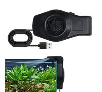 Refroidisseur d'aquarium - refroidisseur de poisson-pêche léger à faible bruit | Économie de puissance silencieuse Fiish Tankk C00ler Aquarium Fan | Fan de fissh ttank mural pour chien hamster aquariu