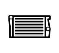 Refroidisseur de batterie Grille de radiateur soudée 550392 NRF