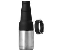 Refroidisseur de bière - Refroidisseur de bière pour bouteilles | Refroidisseur de bouteille de bière et de canettes avec décapsuleur | Support isolant fin de 355 ml | Isolation sous vide à double