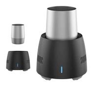 Refroidisseur de boisson électrique ABS avec système d'évacuation d'air compact et portable, idéal pour le refroidissement de la bière - Convient pour la maison, le bureau et les voyages (noir)